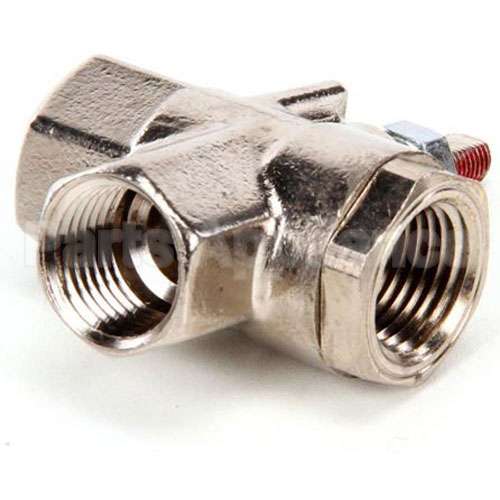 8101003 Compatible Frymaster 180 Deg 3-Way Ball Valve