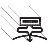 810513 Compatible TRUE Gasket, Drawer(13" X 29")