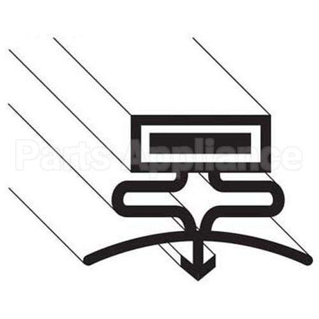 810513 Compatible TRUE Gasket, Drawer(13" X 29")