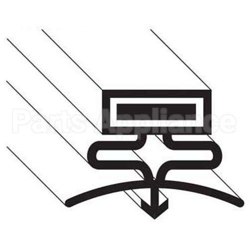 810513 Compatible TRUE Gasket, Drawer(13" X 29")