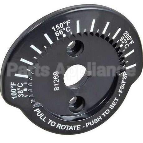 81269 Compatible Server Plate, Thermostat Indicat Or 100 - 200F
