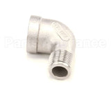 8130695 Frymaster Elbow,Str,Ss,3/8 90Deg