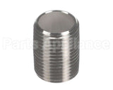 8130900 Frymaster Nipple, 1/2 X Close Npt S/S