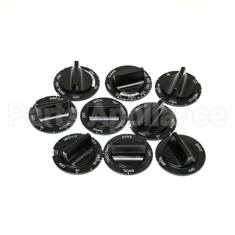 814362 Whirlpool Knob Kit (Pkg Of 9)
