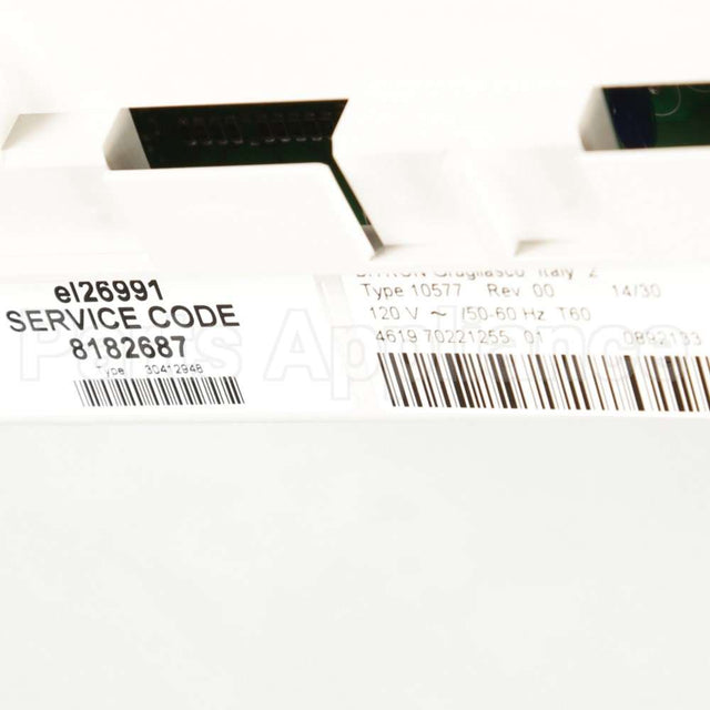 8182687 Whirlpool Cntrl-Elec