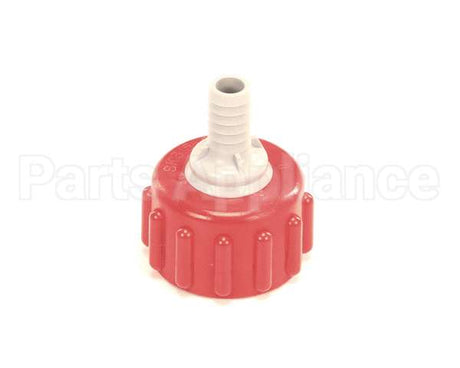 82-3989 Lancer Bib,Connector,Plastic,3/8,Red