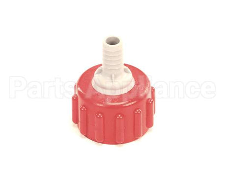 82-3989 Lancer Bib,Connector,Plastic,3/8,Red
