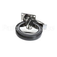 8200612502 Compatible Blickman Caster, 6" Swivel W/Lock W/Top Plate S/S