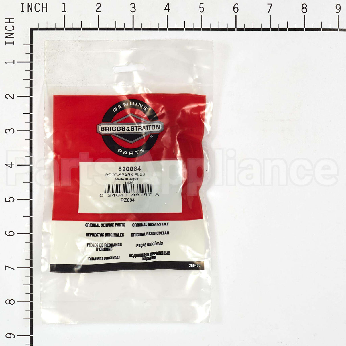 820084 Briggs & Stratton Boot Spark Plug