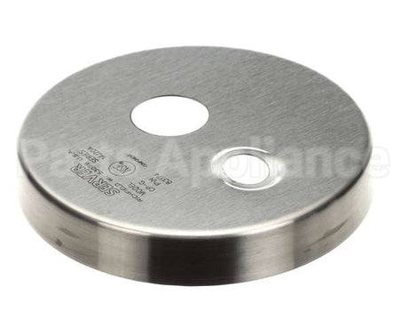 83175 Server Lid 130Mm Stainless