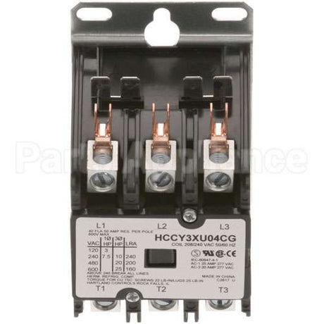 836804 Compatible Vulcan Contactor 3P 40/50A 208/240V