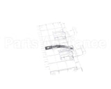 837513B Vollrath Shelf-Lvr/Baffle 12" Straw-Clr