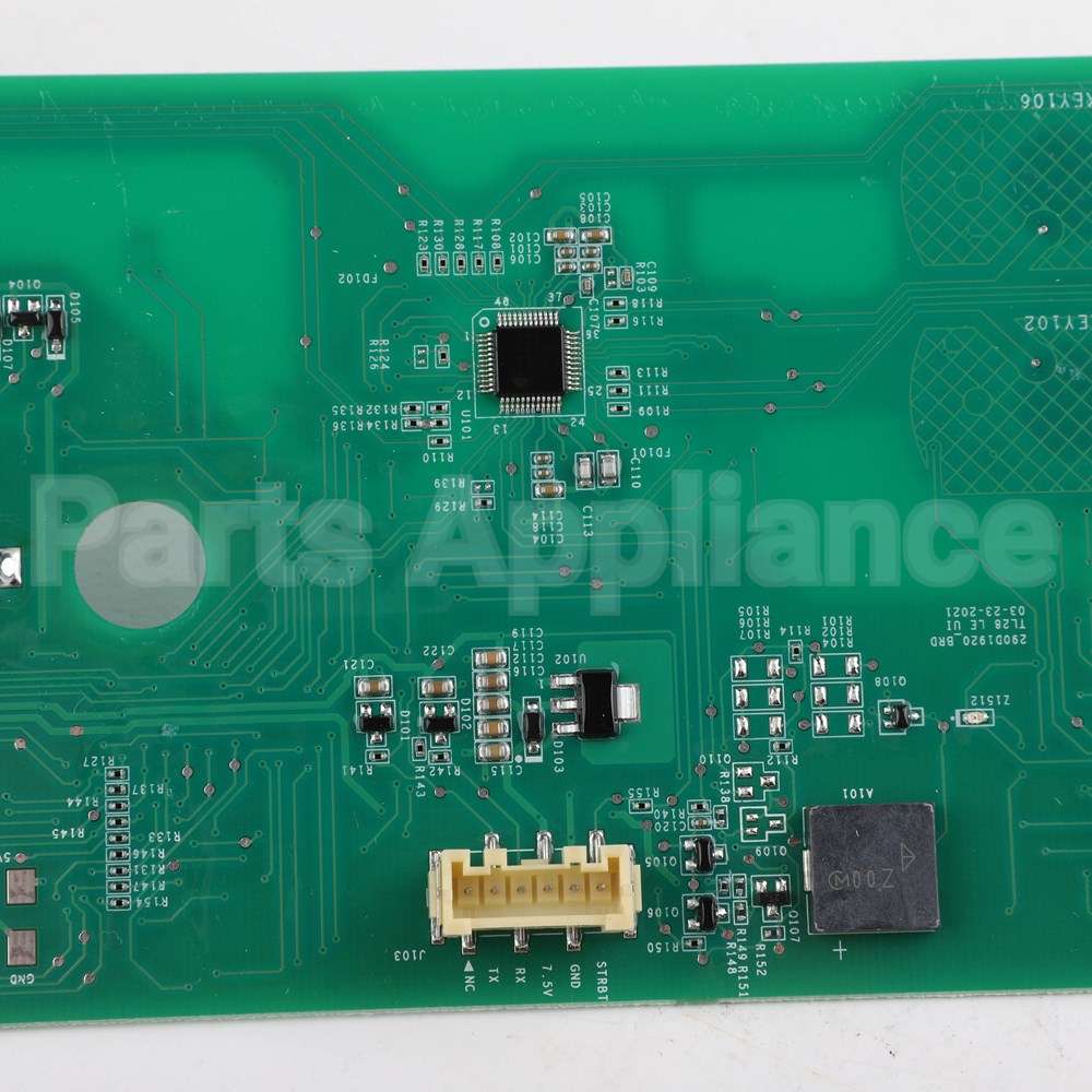 WH22X35537 GE User Interface Board Tl Washer 600/605