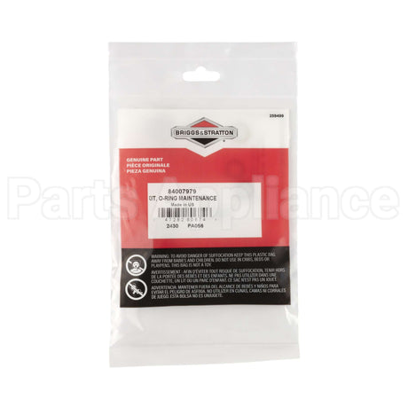 84007979 Briggs & Stratton Kit O-Ring Maintenance