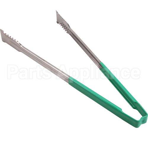 8416G Compatible Edlund Tong Green/Ss 16In Flat Grip