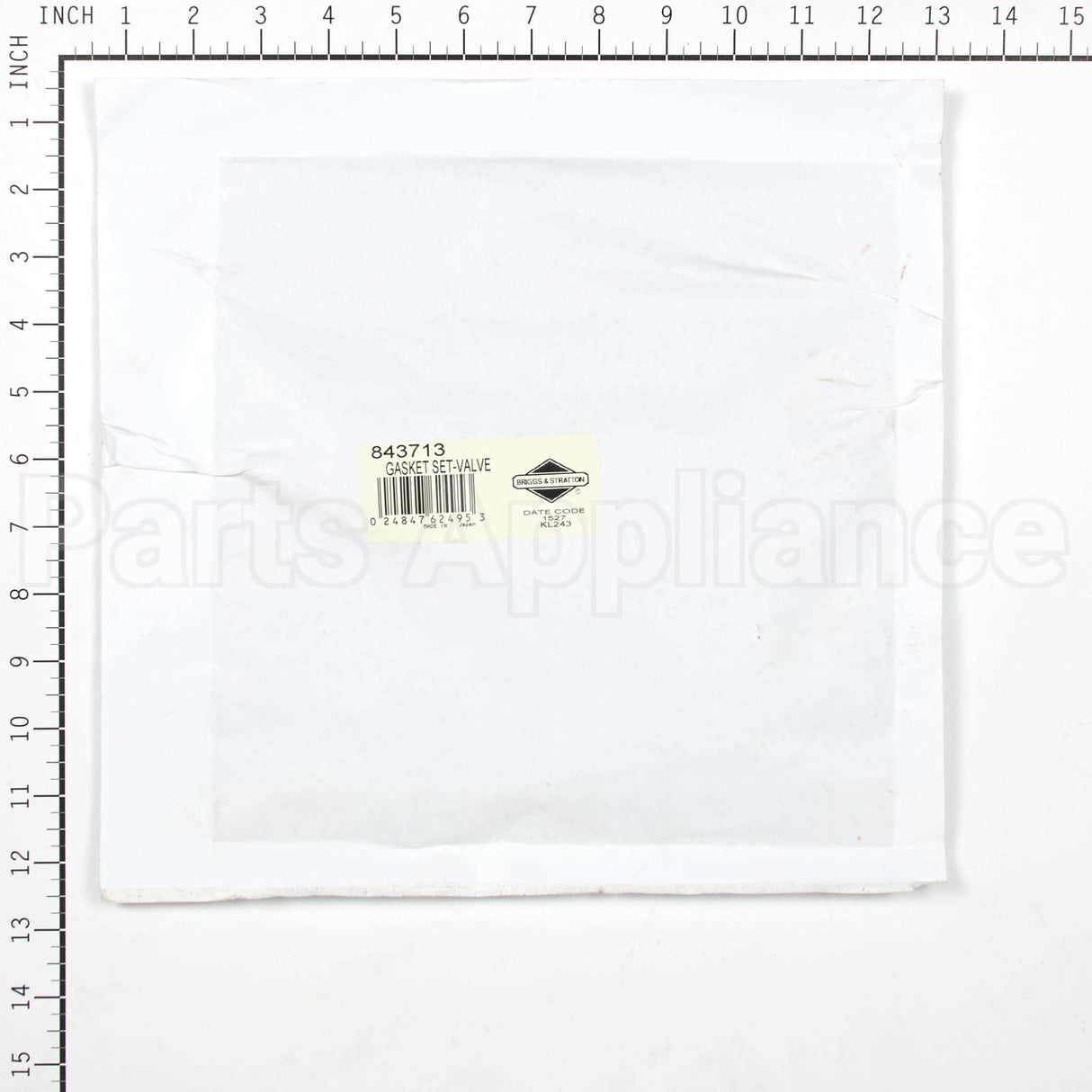 843713 Briggs & Stratton Gasket Set-Valve