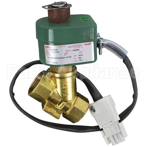 844179-00001 Compatible Hobart Solenoid Valve 3/4" 110/120V