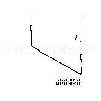 851789 Whirlpool Heater