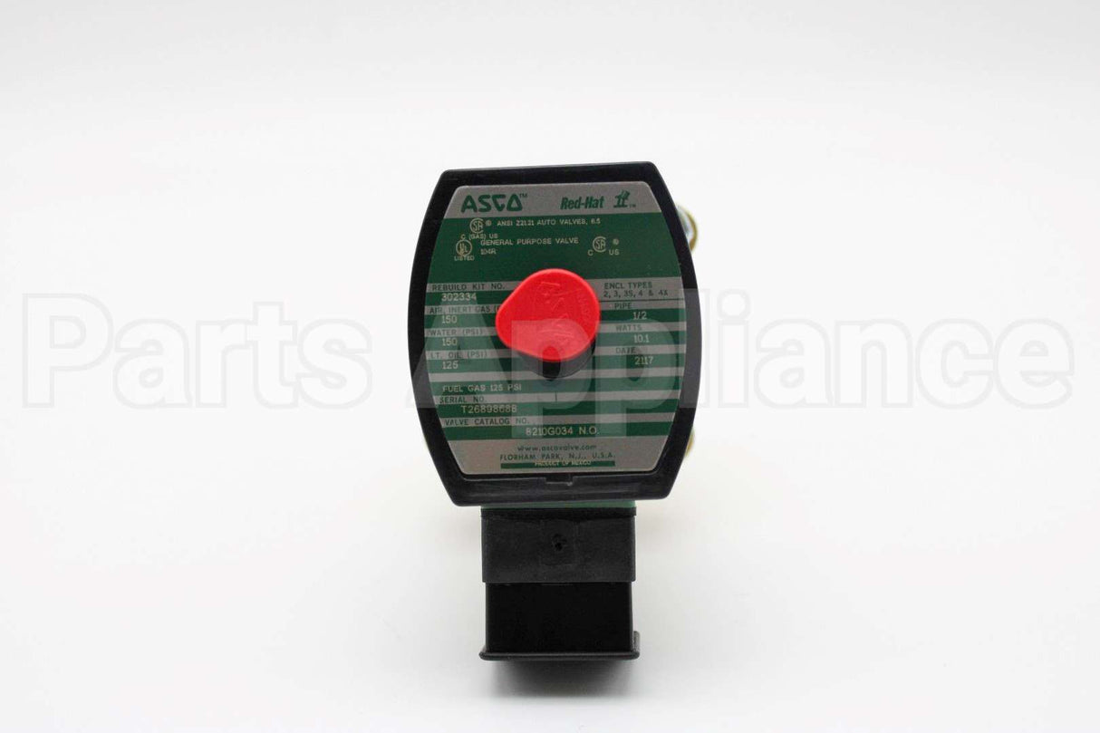 8210G34 Asco 1/2" No 0/150#Airwtr125Oil120V