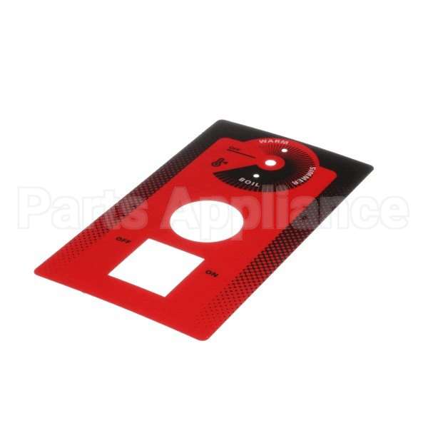 854427-00001 Compatible Hobart Nameplate, Instruction O Verlay