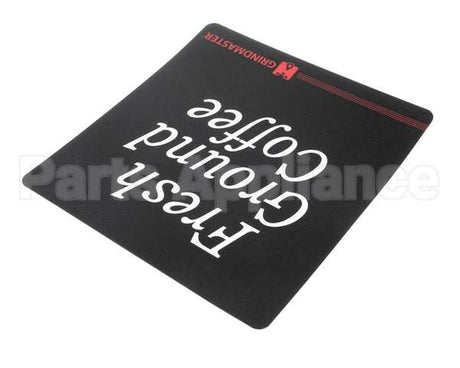 85451 Grindmaster Cecilware Decal, 100 Frnt New Style
