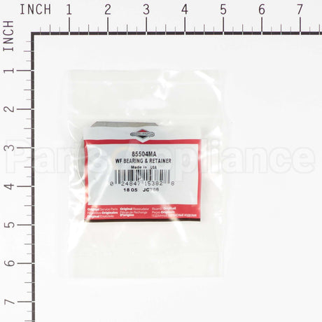 85504MA Briggs & Stratton Wf Bearing & Retainer