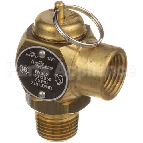 855968-1 Compatible Vulcan Safety Valve 1/2"M X 1/2"F