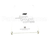 86361K Grindmaster Cecilware Kit, Plastic Front W/Gm Logo