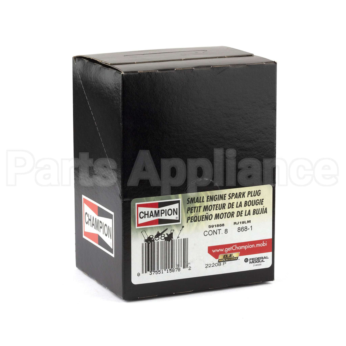 868-1 Champion Rj19Lm Sm Eng Plug Carded