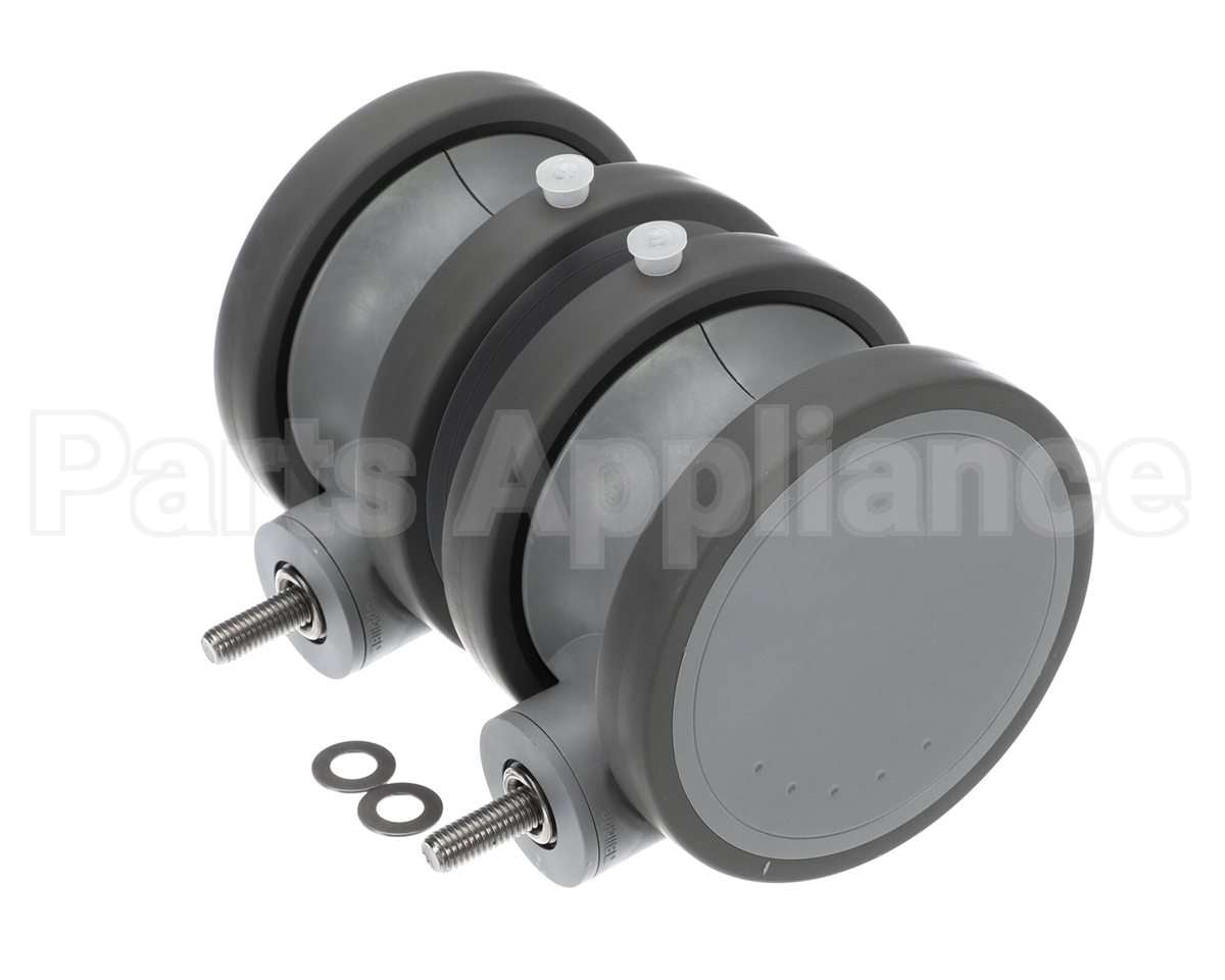87.01.933S Rational Caster Set (2Ea) W/O Brake 125Mm