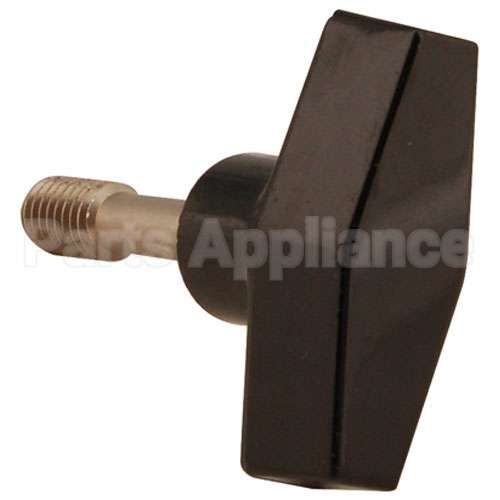 8700019 Compatible Univex Screw, Thumb (Black Knob)
