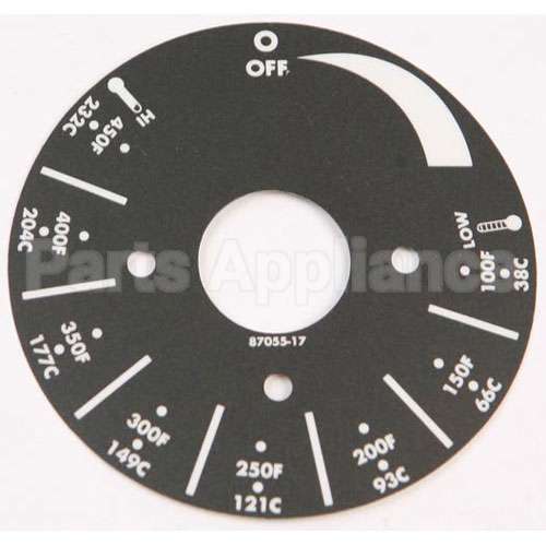 8705517 Compatible Apw Electric Griddles Plate Dial