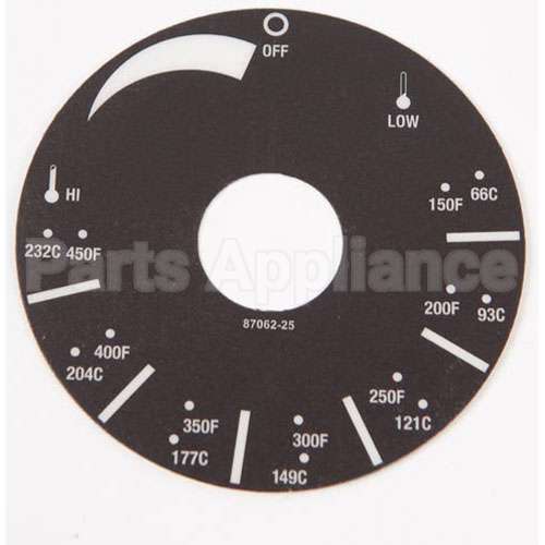 8706225 Compatible Apw Decal Dial Plate