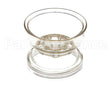 87096 Server Spreader Wide Drop Amber