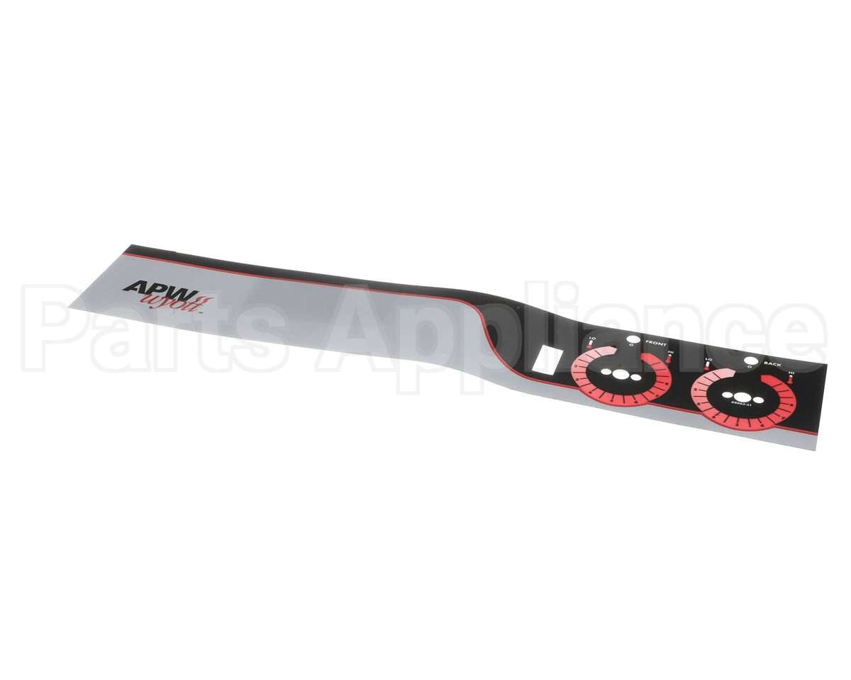 8806531 Apw Wyott Decal Front Panel Hr-31
