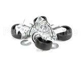 883720 TRUE Caster Kit 3, 1/2Stem, Set/4 Silver 2)83