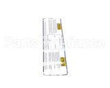 88540 Henny Penny Label-Pwr/Pmp/Mlt, Kfc, Fre