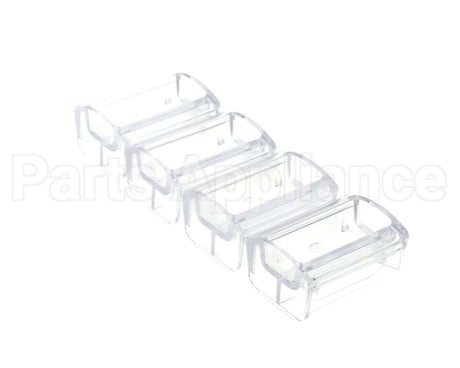 88729 Server Portion Tray, .54 Fl Oz Clr, 4 Pack
