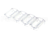 88729 Server Portion Tray, .54 Fl Oz Clr, 4 Pack