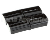 88732 Server Portion Tray, .45 Fl Oz Blk, 4 Pack