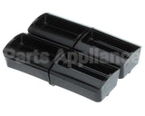 88732 Server Portion Tray, .45 Fl Oz Blk, 4 Pack