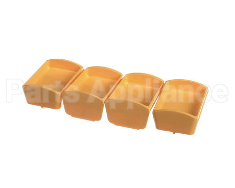 88845 Server Portion Tray, .82 Fl Oz Yel, 4 Pack