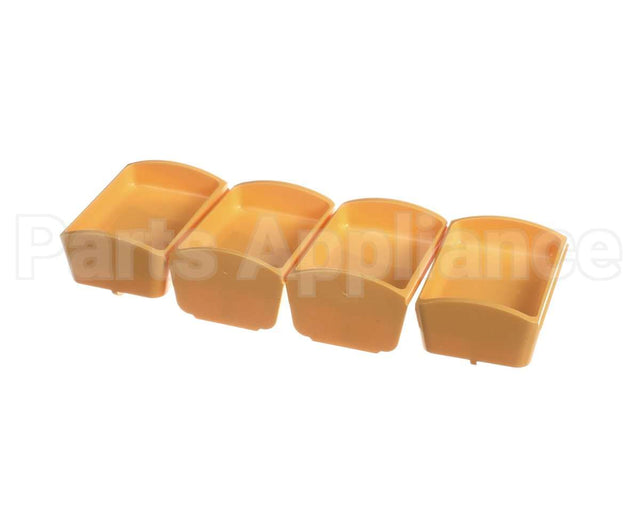 88845 Server Portion Tray, .82 Fl Oz Yel, 4 Pack