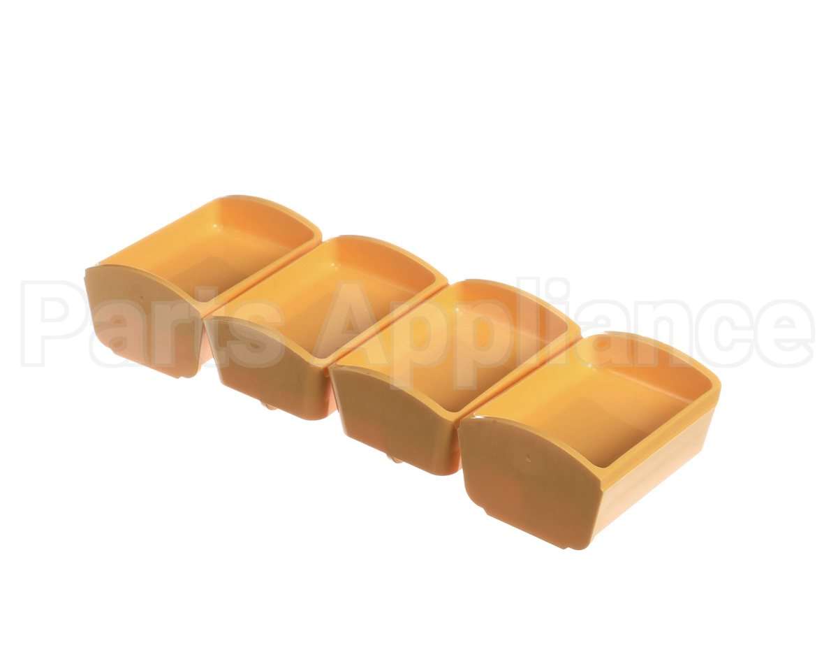 88845 Server Portion Tray, .82 Fl Oz Yel, 4 Pack