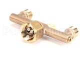 002898-40 T&S Brass 4 Spreader Assembly, 1/2 Npt Male Inlets