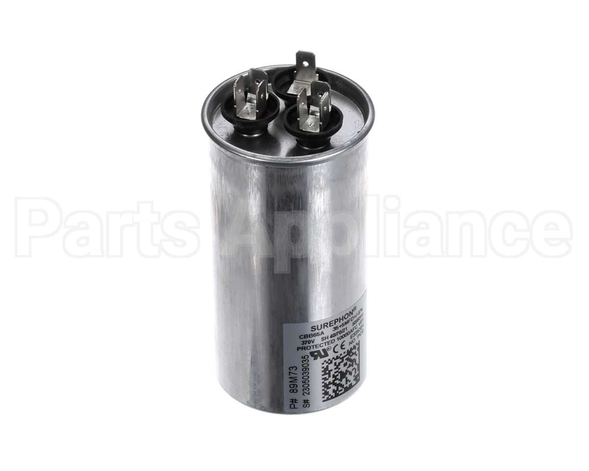 89M73 Lennox Dual Capac 35/5 Mfd 370V Round