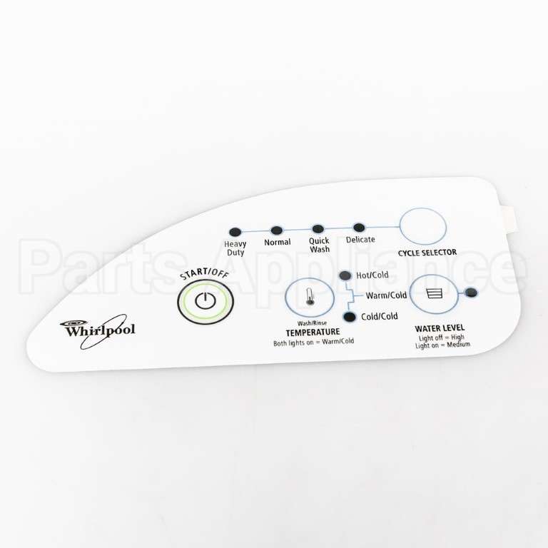 WP326033923 Whirlpool Overlay