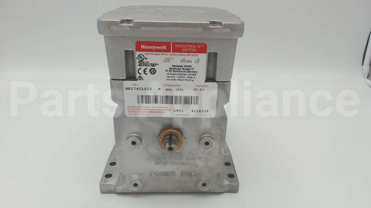 M9174C1025 Honeywell 120Vadjt/S 2Sw 75#Propmtr