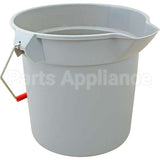 90-2963-A1 Compatible Rubbermaid 2 Gallon Gray Sanitizer Bucket