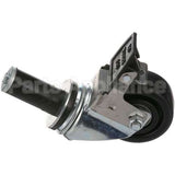 900031 Compatible Quality Industries Caster, 3" W/ Brake, Stem Swivel